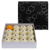 Шары для русского бильярда Классик 68 мм (желтый биток)